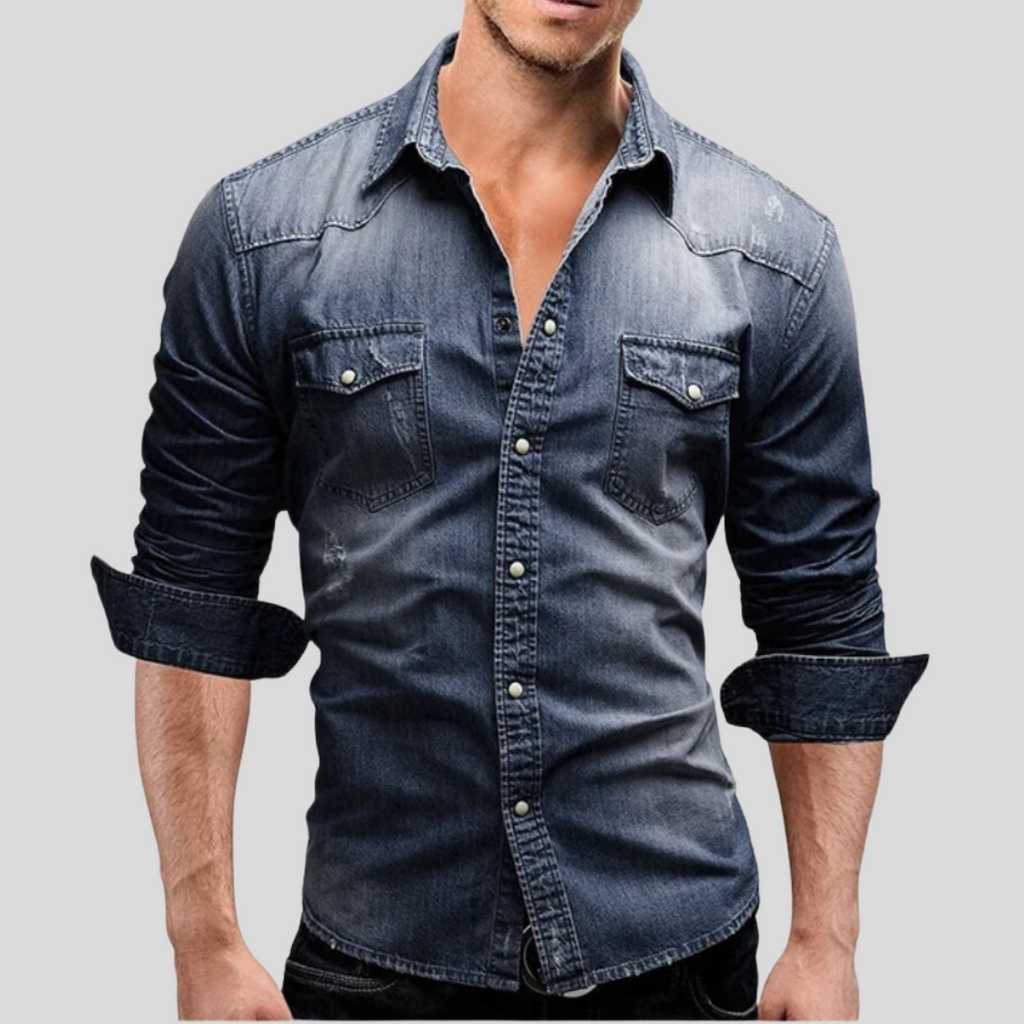 Riva Capri  | Camicia in denim dallo stile moderno