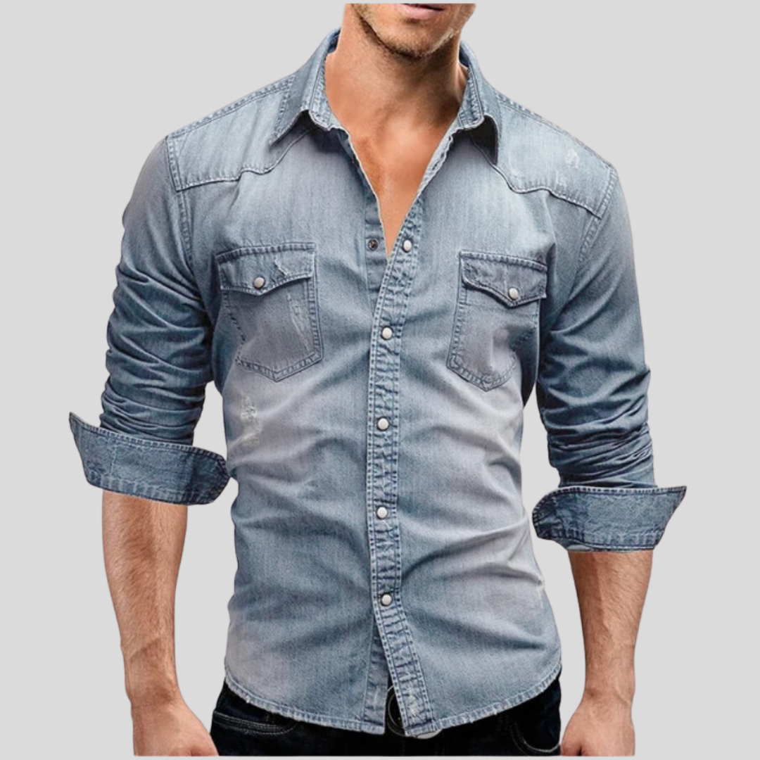 Riva Capri  | Camicia in denim dallo stile moderno