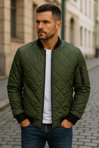 Riva Capri | Giacca in cotone a motivo rombo