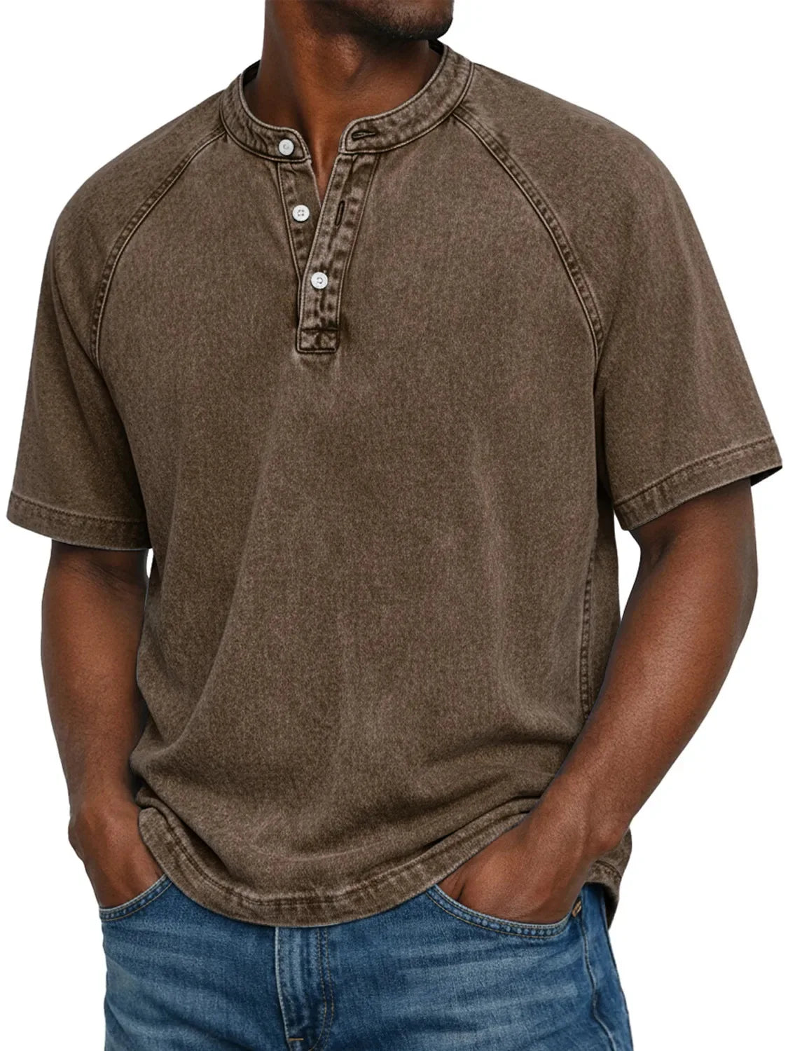 Riva Capri | Camicia vintage con bottoni per uomo