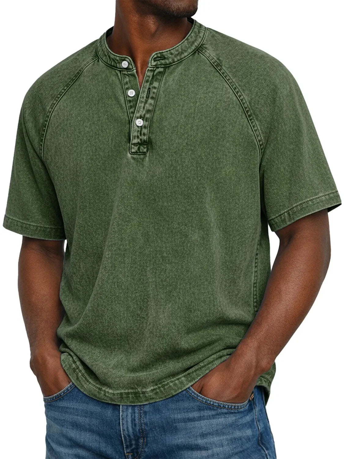 Riva Capri | Camicia vintage con bottoni per uomo
