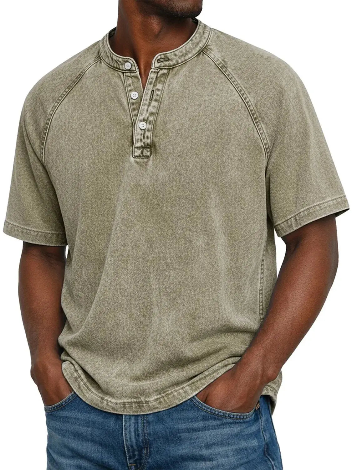 Riva Capri | Camicia vintage con bottoni per uomo