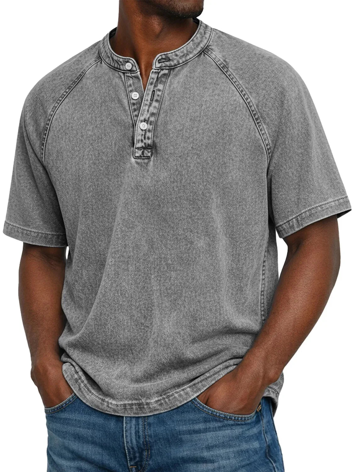 Riva Capri | Camicia vintage con bottoni per uomo